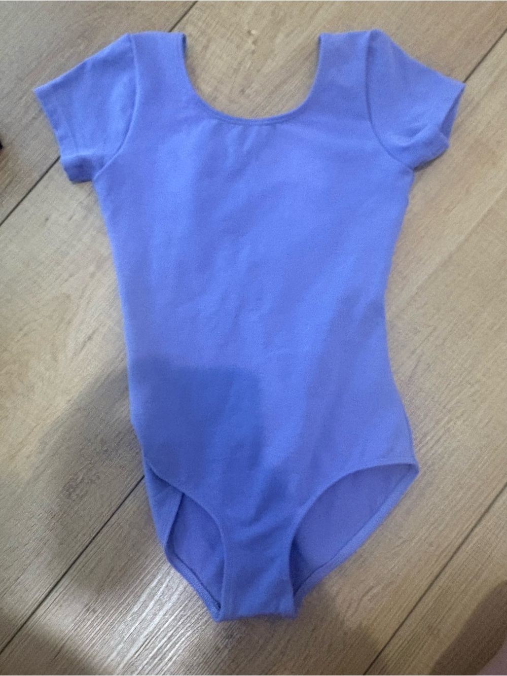 Purple Bloch Short Sleeve Leotard